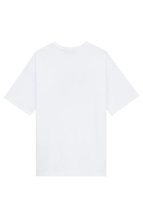 Футболка Miracle Apparel оверсайз Joys белая