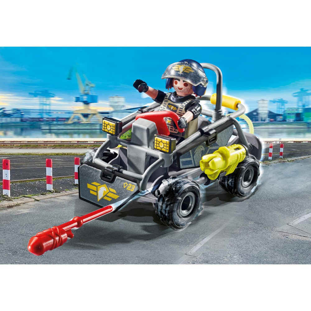 Playmobil - City Action Квадроцикл специального отряда 71147