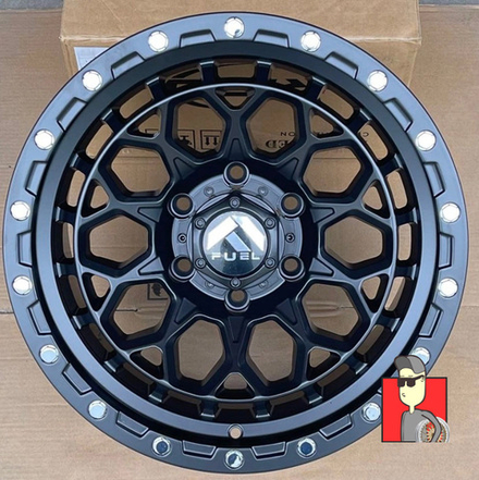 Комплект дисков Fuel Off-Road 17x9 et0 6x139.7