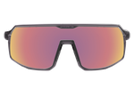 Спортивные очки HILX Inferno Shiny Crystal Dark Grey / Red Lens