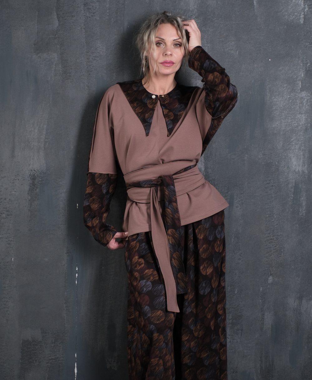 Кушак/янтарь двусторонний