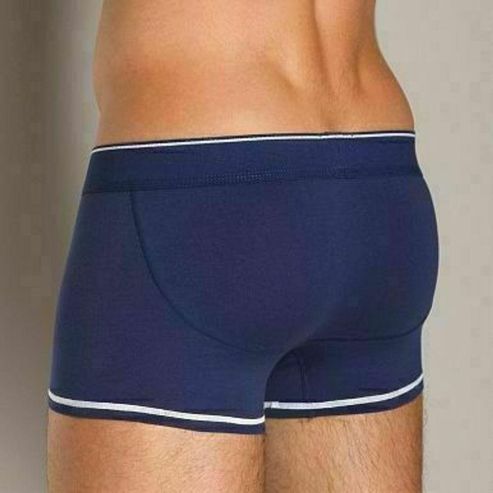 Мужские трусы боксеры темно-синие Diesel Fresh and Bright Divine  Boxer Navy