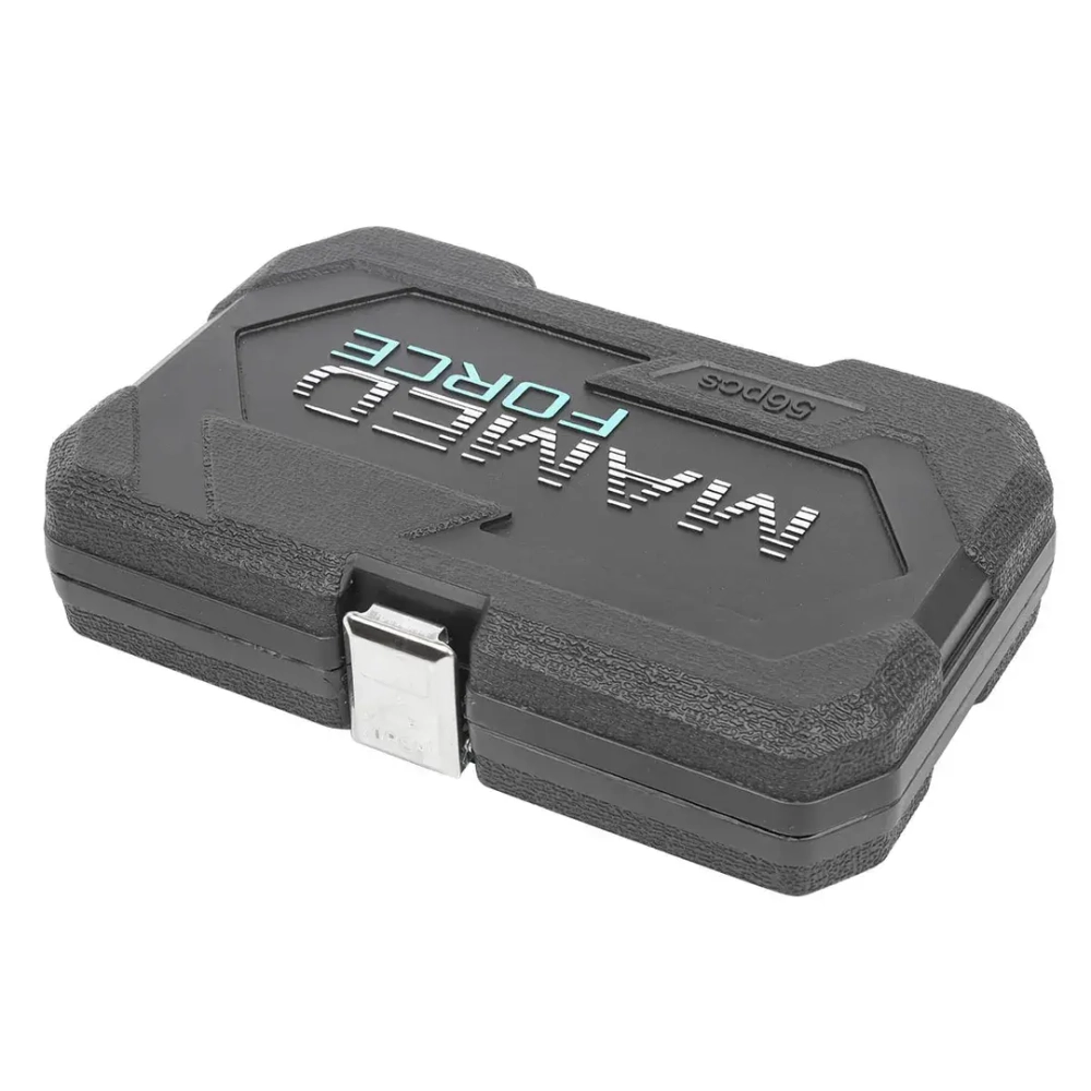 Набор инструментов PROFI 56пр. 1/4''(6гр)(4-14мм,Е4-Е10) MAMEDFORCE MF-2571-5