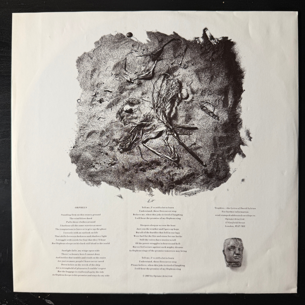 David Sylvian ‎– Secrets Of The Beehive (Англия 1987г.)