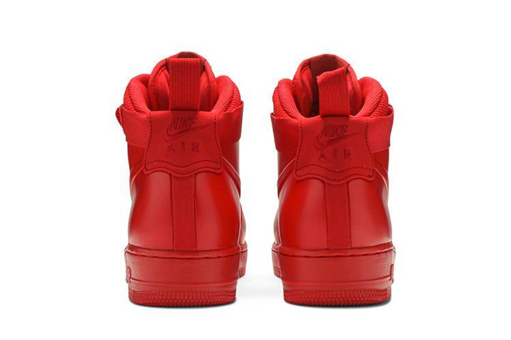 Кроссовки Nike Air Force 1 Foamposite Goes Full Red