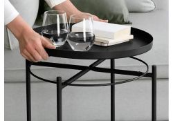 Журнальный столик-поднос Tray 1 46х52 black