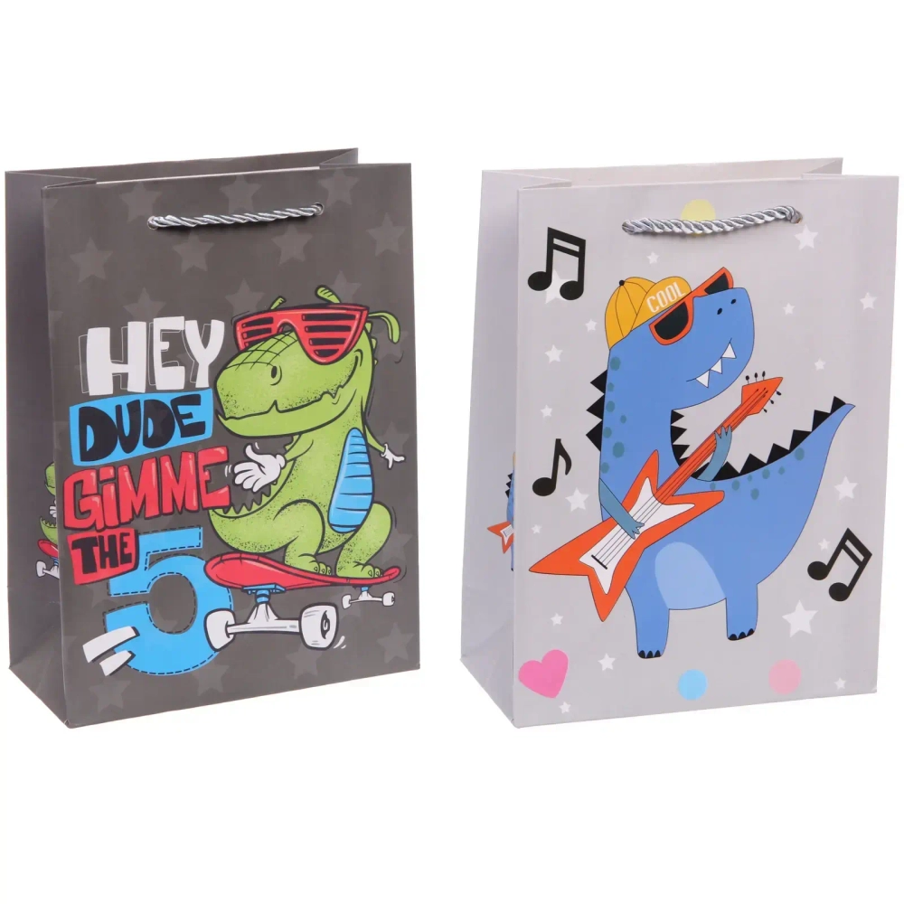 Пакет подарочный «Весёлая игра» 18*24*8,5 см, микс