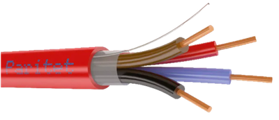 КСРЭВнг(А)-FRLS 4х0,5 мм Кабель экранированный огнестойкий