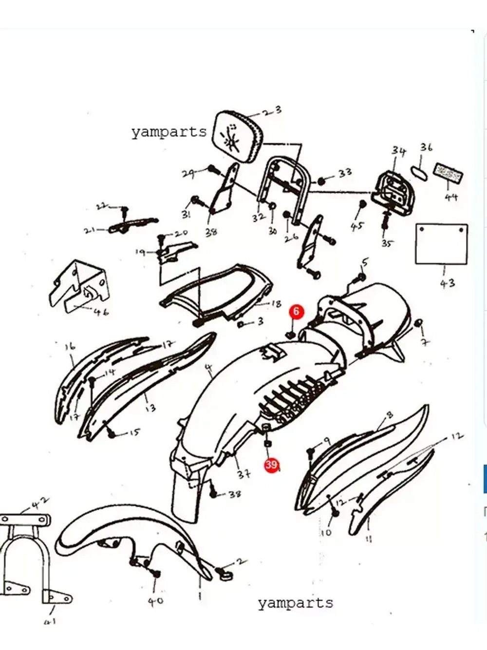 Скоба для мототехники 901830504200
