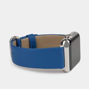 Ремешок кожаный для Apple Watch 42/44mm Classic цвета синий