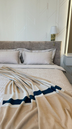 Хлопковый плед 130х180 из коллекции Terra