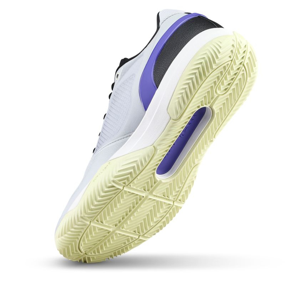 Теннисные кроссовки Wilson Rush Pro 5 Clay - grey dawn/black/tender yellow