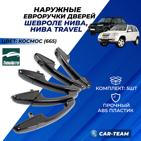 Евроручки дверей на Лада Нива Travel, Шевроле Нива "Тюн-Авто"
