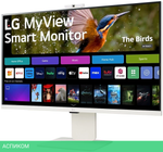 Монитор LG 32SR85U-W белый