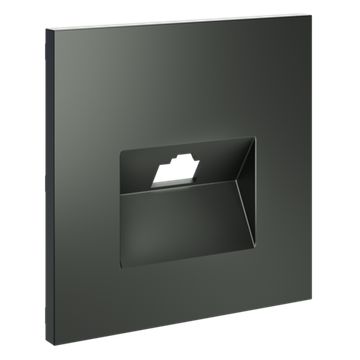 Накладка для розетки компьютерной RJ45 кат.6, S70 (титан)