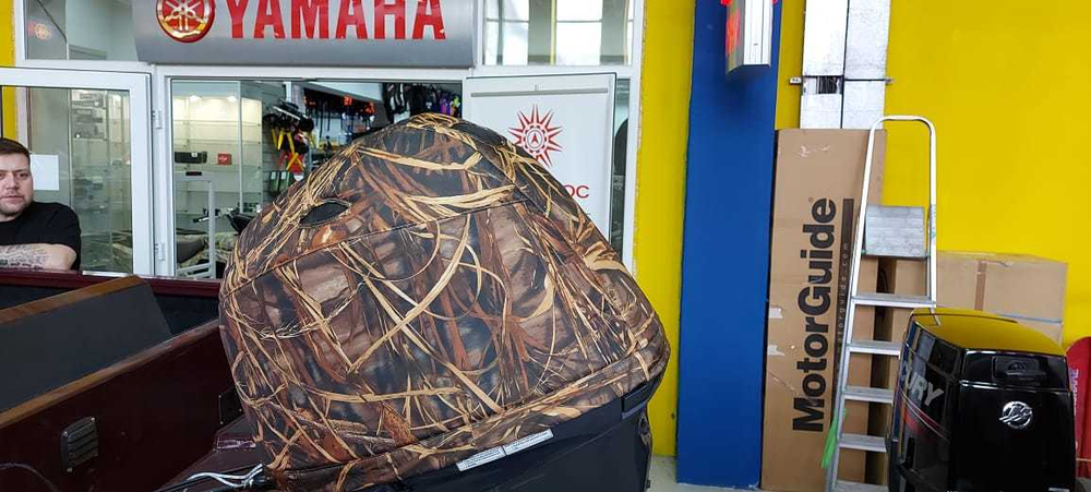 Чехол колпака Yamaha 3 BMHS камуфляж камыш