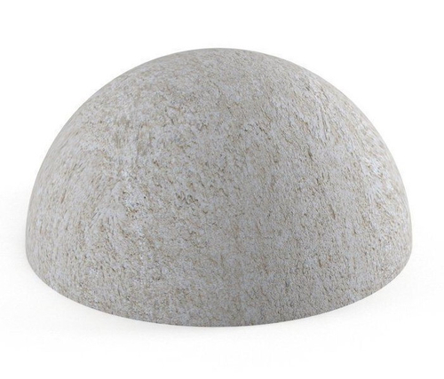 Полусфера бетонная 500х350 мм неокрашенная