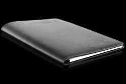 Папка под Блокнот А4 PREMIUM из кожи Full Grain Black/Cuoietto черный