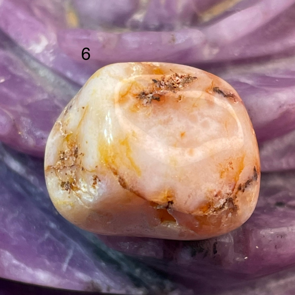 47416 Агат Сакура галтовка 19-23мм--16