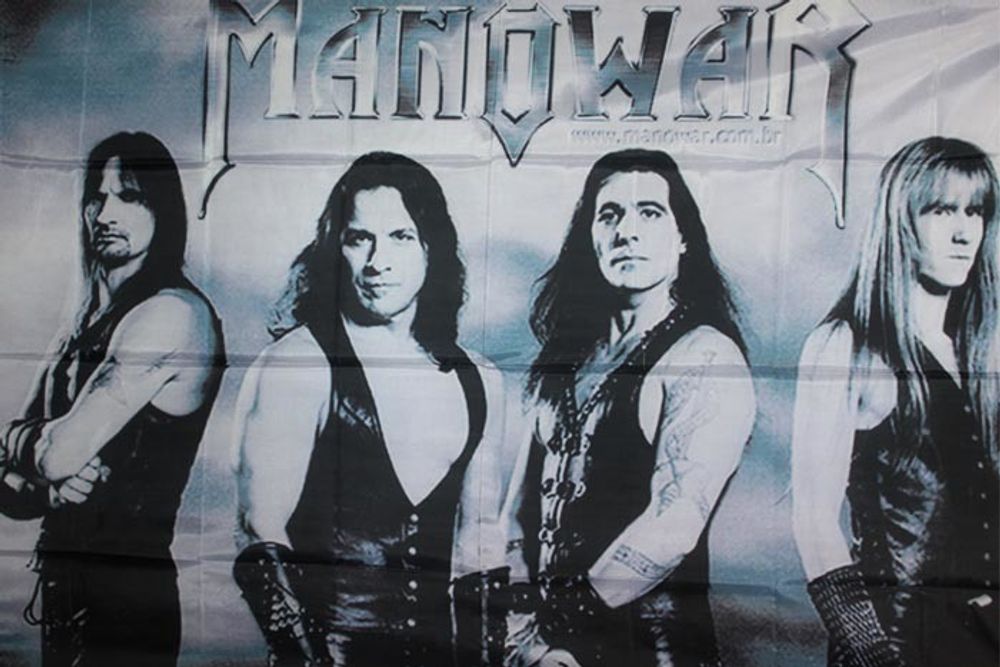 Флаг Manowar группа