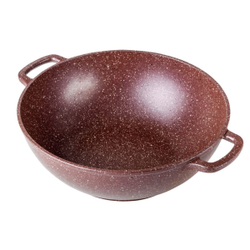Казан алюминий, антиприг, 6 л, корич, Горница, кн4281аш