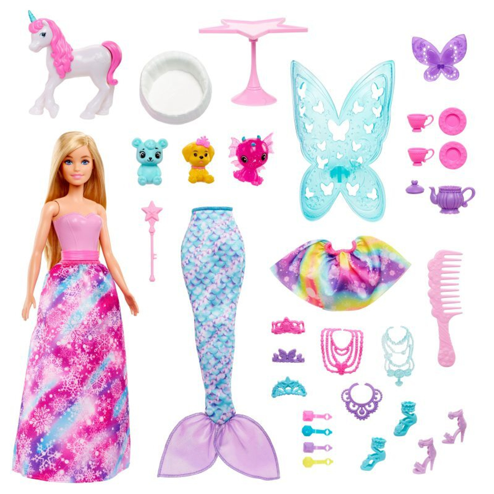 Barbie Dreamtopia - Адвент-календарь Страна фантазий HGM66