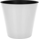 Горшок для цветов InGreen London D190 мм, 3,3л, с дренажной вставкой белый