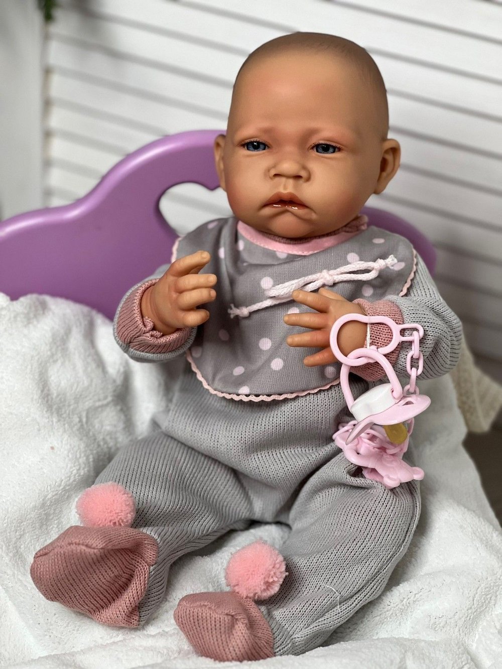 Кукла BERJUAN виниловая 45см Newborn (8108)