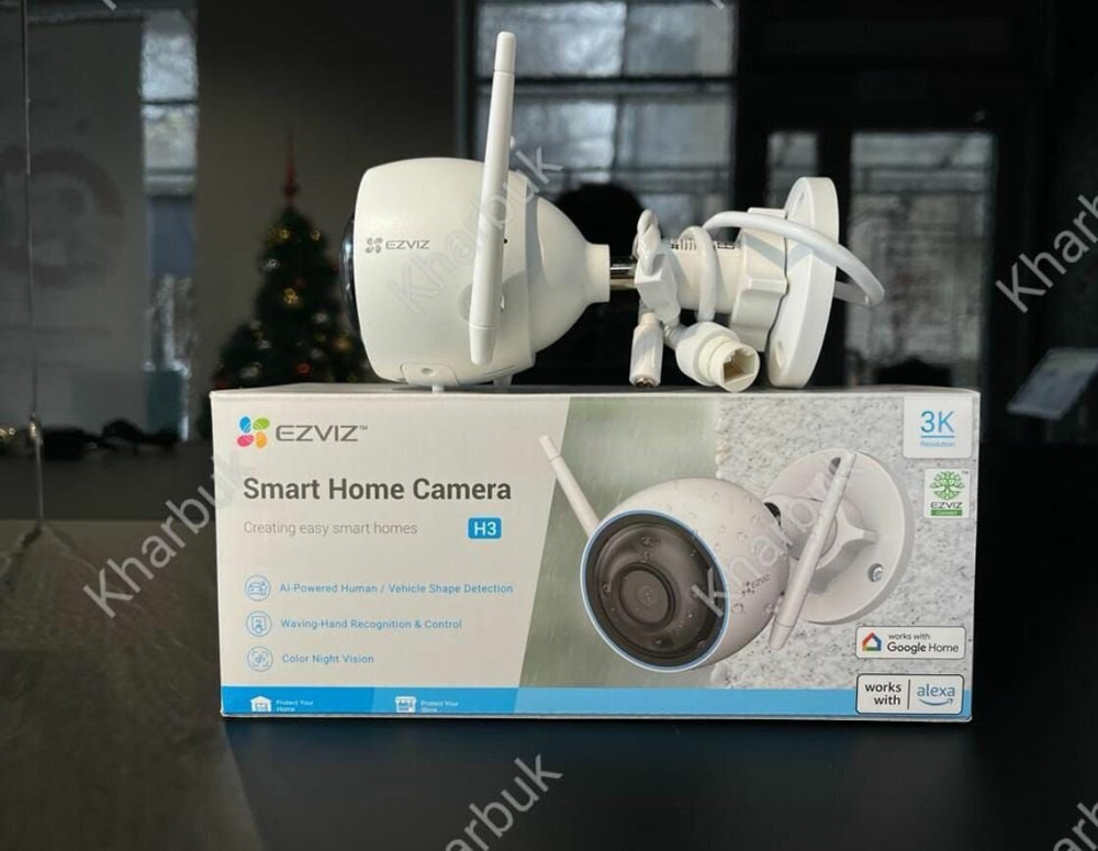 5 МП Wi-Fi камера c распознаванием людей и авто Ezviz H3