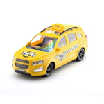 Машина ин. Такси внедорожник, 29,5см. прозрачные окна KMP 032gi