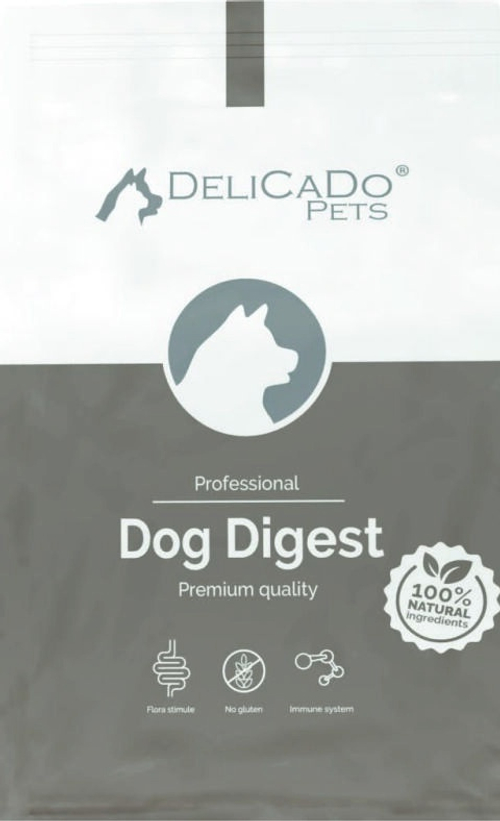 Сухой корм DeliCaDo Digest для взрослых собак средних и крупных пород, ягненок, 10 кг