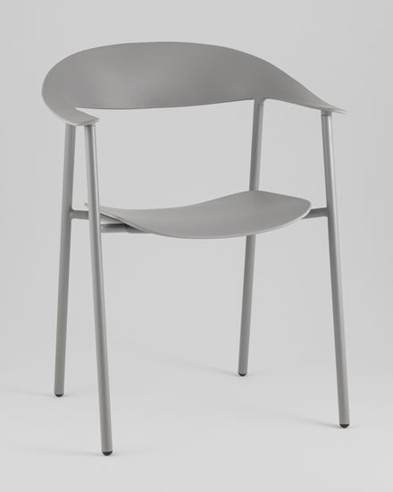 Стул Form пластик серый