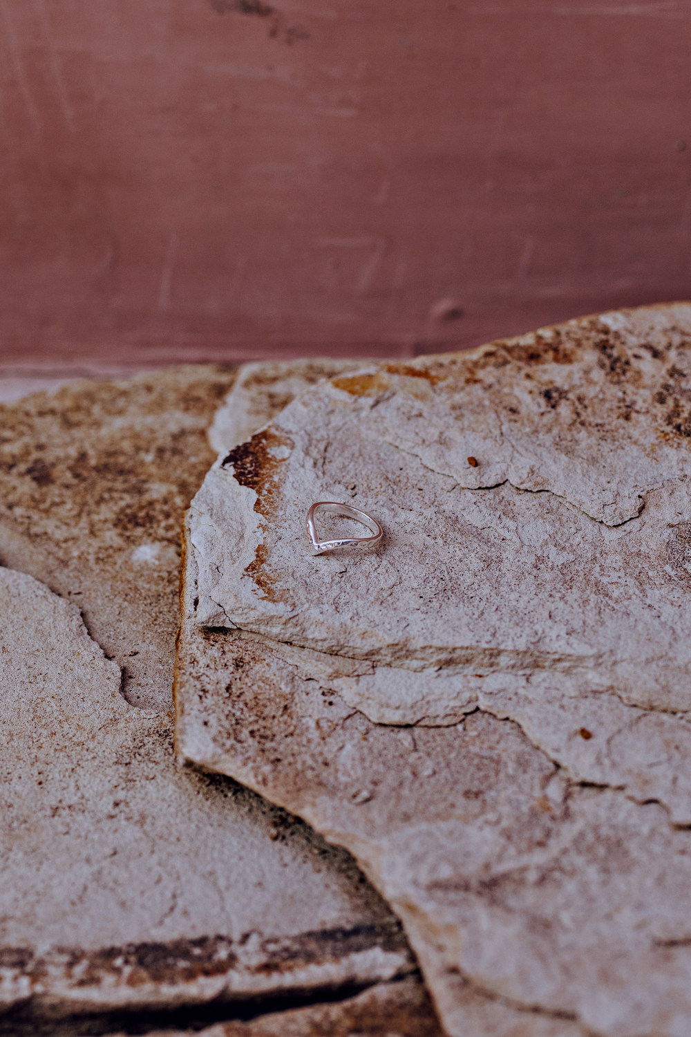 V-кольцо на фалангу мятое