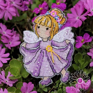 "Цветочная фея-D"-GUA187D(14) вышивка