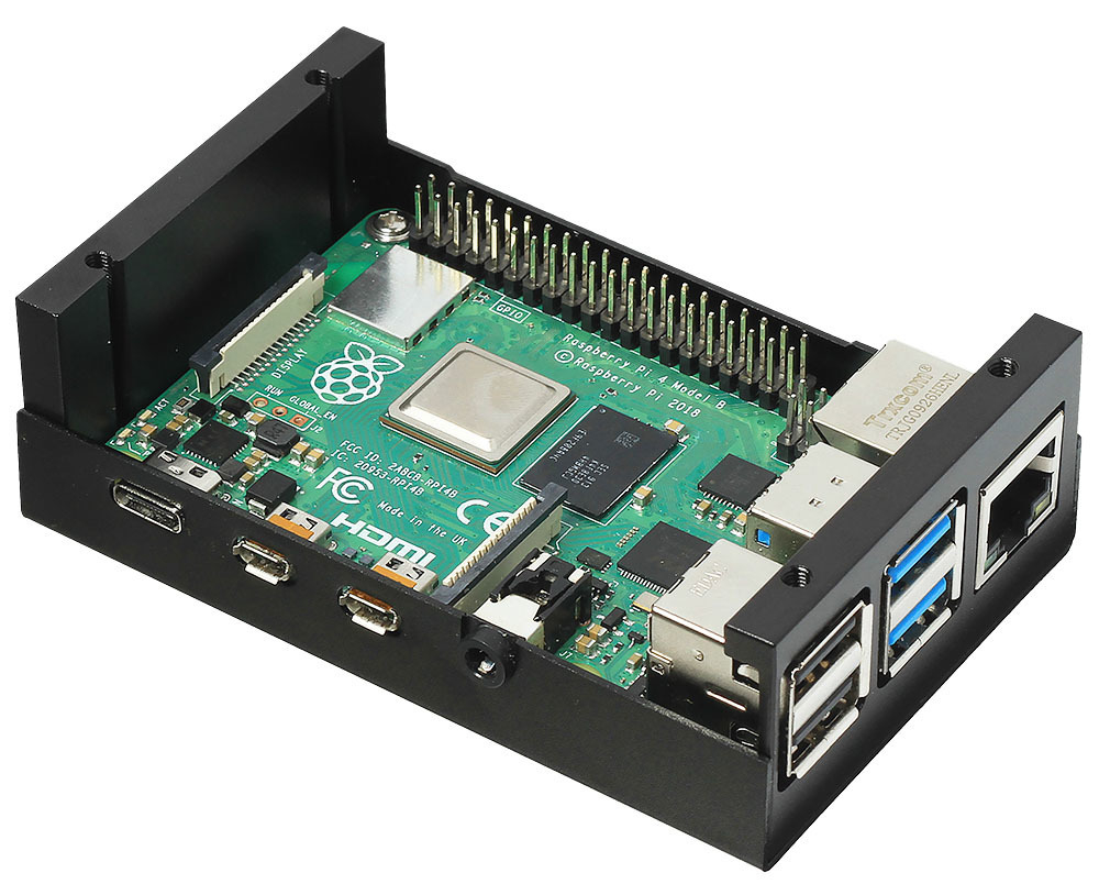 Корпус для Raspberry Pi 4 (LT-4B01)