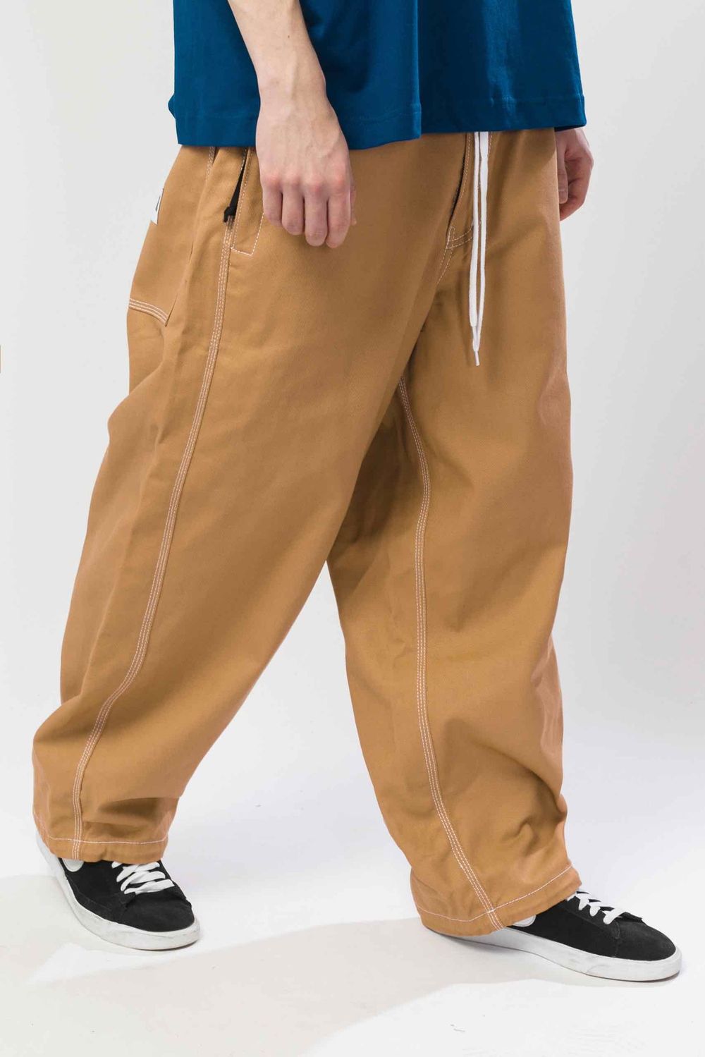 Джинсы Codered Real Baggy Бежевый Темный