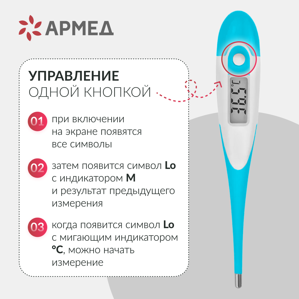 Термометр цифровой DT-111B