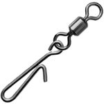 Карабин с вертлюгом для рыбалки SY-3018 №08 (упк. 8 шт.)