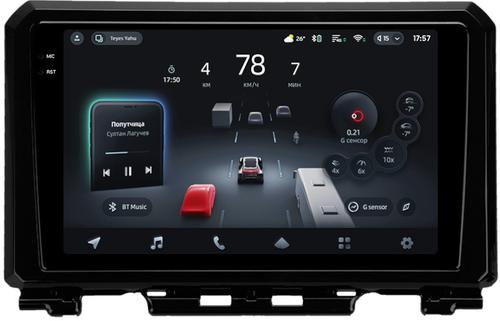 Магнитола для Suzuki Jimny 4 2018+ (без штатной КЗВ) - Teyes CC4-PRO монитор 9.5" 2K QLED на Android 13, Быстрейшая, Snapdragon 778G, ИИ, CarPlay, DSP, 4G SIM-слот