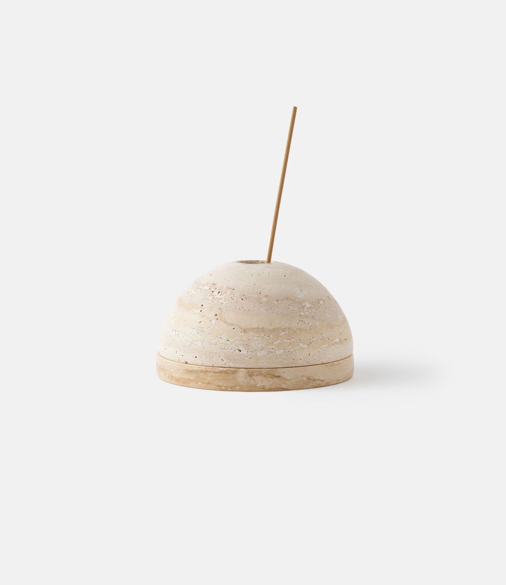 Addition Studio Horizon Incense Burner Travertine — держатель для благовоний