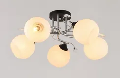 2518/5 BK+CH (4) Люстра (RL)