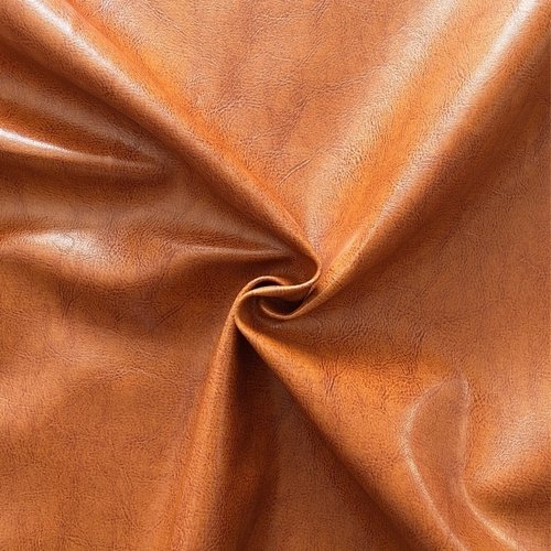 Victoria Orange искусственная кожа, мебельная ткань, коричневый (ширина 1,4 м)
