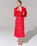 Платье длины миди