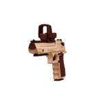 Деревянный коллиматорный прицел 1х30 (TARG)