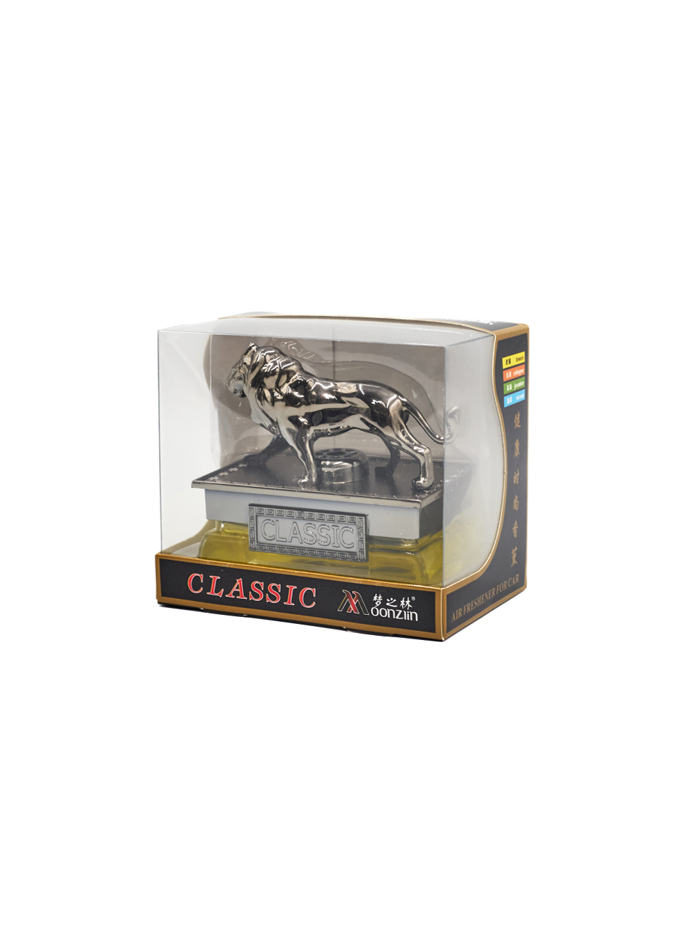 Ароматизатор для автомобиля на торпеду "Лев". Запах Лимон, 65 мл