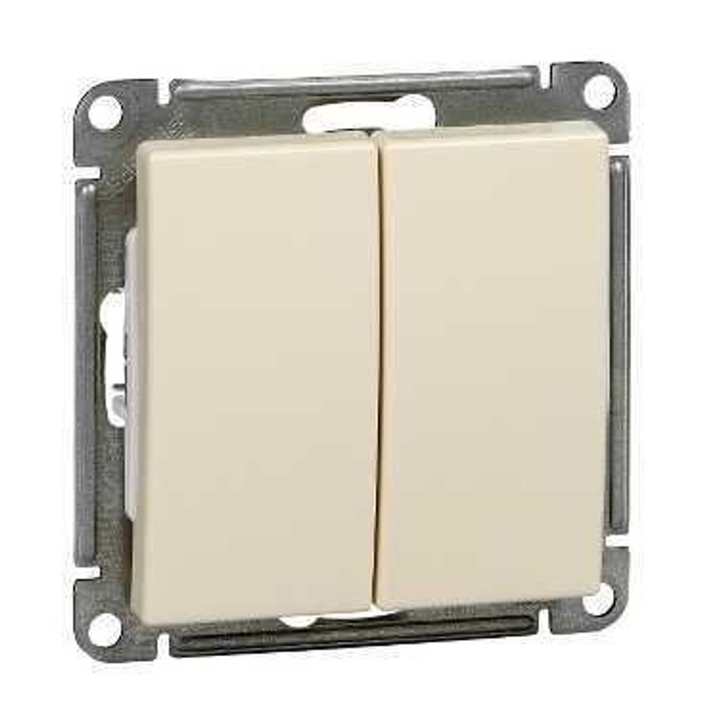 Выключатель 2-кл. СП W59 10А IP20 10AX механизм сл. кость SE VS510-252-2-86 Выключатель 2-кл. СП W59 10А IP20 10AX механизм сл. кость SE VS510-252-2-86