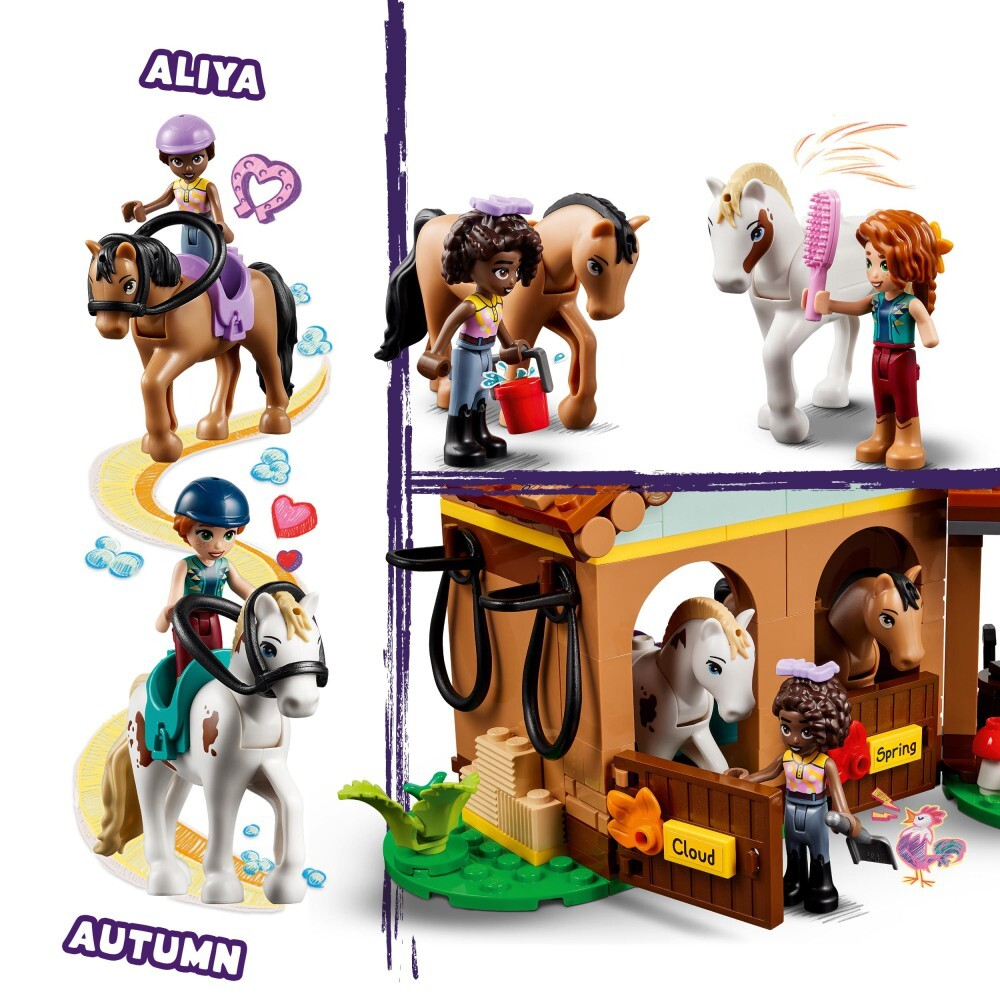 LEGO Friends — Осенняя конюшня 41745 / артикул   41745  / GTIN 5702017415284