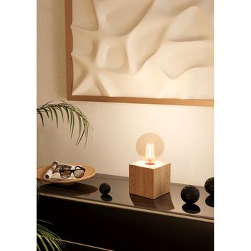 Настольная лампа 1*E27 43733 коричневый PRESTWICK 2 Eglo