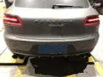 Спортивная выхлопная система с заслонками для Porsche Macan 95B.1 3.0T/3.6T 2014-2018 Порше Макан
