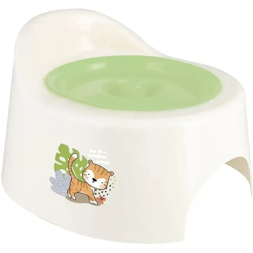 Горшок детский туалетный с крышкой Giraffix